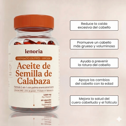 Lenoria ® - Recuperá caida de cabello por hormonas